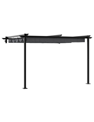 Gazebo Antracite 300 x 300 x 200 cm Poliestere