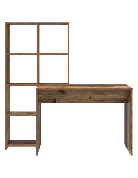 Scrivania Legno antico 138.5 x 55 x 143 cm Legno multistrato