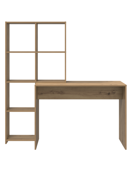 Scrivania rovere artigianale 138.5 x 55 x 143 cm