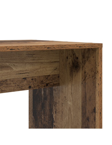 Scrivania Legno antico 138.5 x 55 x 143 cm Legno multistrato