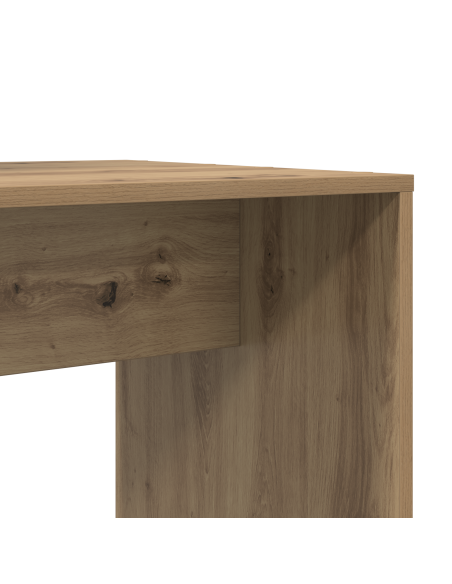 Scrivania rovere artigianale 138.5 x 55 x 143 cm