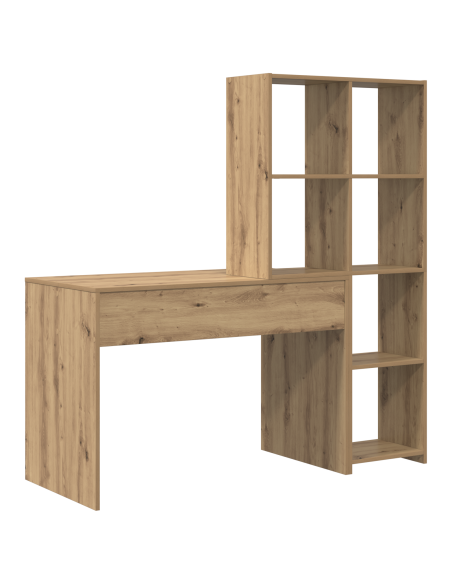 Scrivania rovere artigianale 138.5 x 55 x 143 cm
