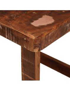 Tavoli da annidamento 2 pcs Marrone Legno Recuperato Massello 2