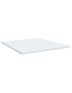 Giroletto a Molle con Materasso Blu 200x200 cm in Tessuto