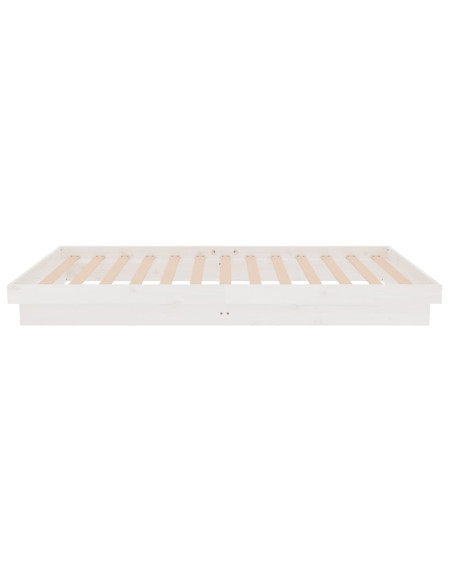 Giroletto Bianco in Legno Massello 90x200 cm