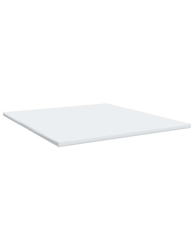 Giroletto a Molle con Materasso Blu 200x200 cm in Tessuto