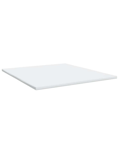 Giroletto a Molle con Materasso Blu 200x200 cm in Tessuto