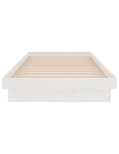 Giroletto Bianco in Legno Massello 90x200 cm