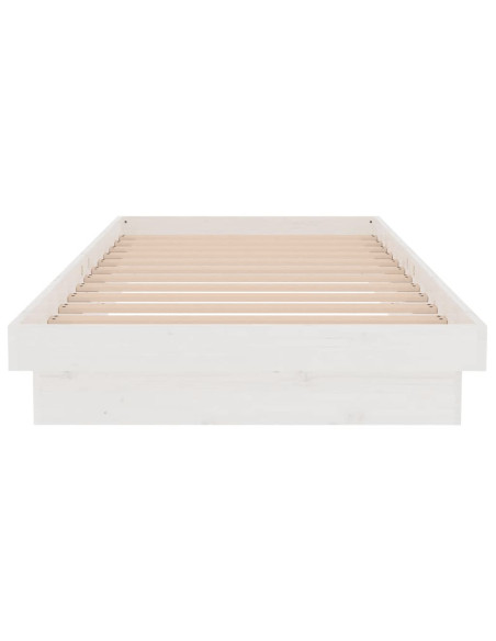 Giroletto Bianco in Legno Massello 90x200 cm