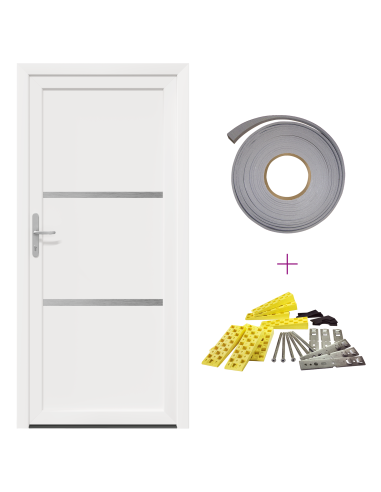 Porta Frontale Bianco 108 x 208 cm PVC