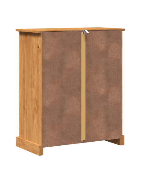 Mobile da Bagno VIGO Marrone e Marrone Miele 68 x 34 x 80 cm