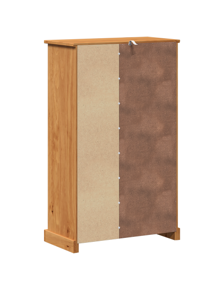 Mobile da Bagno marrone ambrato 68 x 34 x 110 cm
