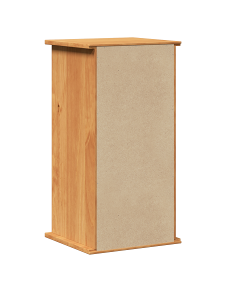 Mobiletto da Bagno a Muro marrone ambrato 37 x 34 x 71.5 cm