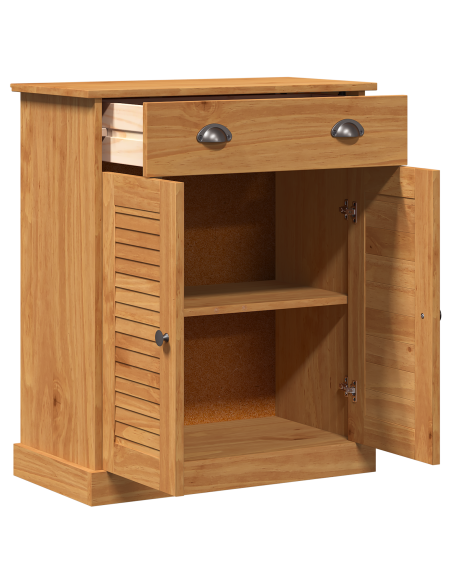 Mobile da Bagno VIGO Marrone e Marrone Miele 68 x 34 x 80 cm