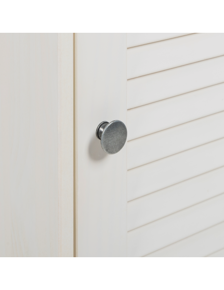 Mobiletto da Bagno a Muro Bianco 37 x 34 x 71.5 cm