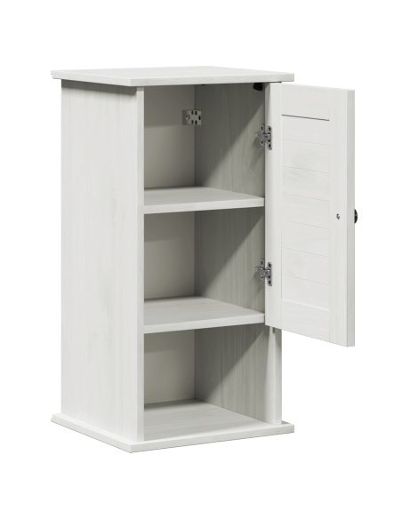Mobiletto da Bagno a Muro Bianco 37 x 34 x 71.5 cm