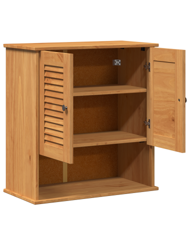 Mobile da Bagno con lo scaffale VIGO Marrone e Marrone Miele