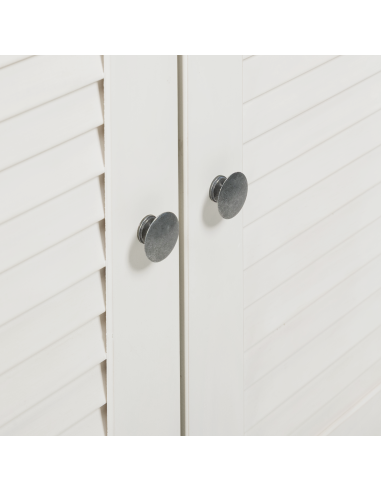 Mobile da Bagno VIGO Bianco e Bianco Antico 67,5 x 34 x 71,5 cm