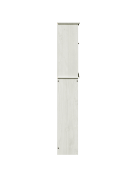 Mobile Bagno Bianco 60 x 27 x 161 cm Legno di pino massello