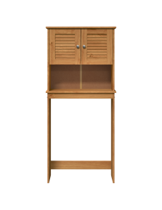 Armadio per Lavatrice con porta VIGO Marrone e Marrone Miele 2