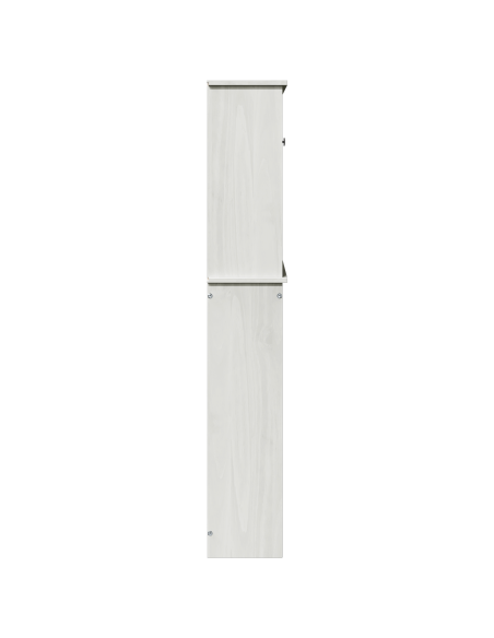 Armadio per Lavatrice con lo scaffale Bianco 72.5 x 27 x 161 cm