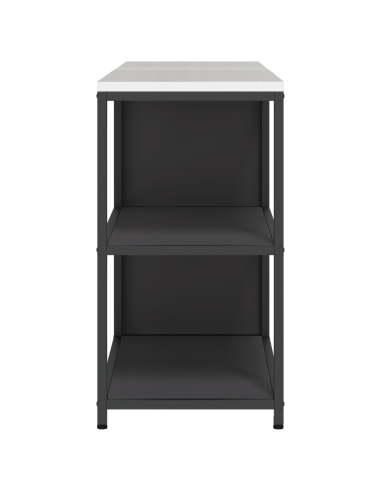 Set di Stoccaggio per Cucina con lo scaffale 2 pcs Nero