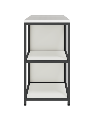 Set di Stoccaggio per Cucina con lo scaffale 2 pcs Bianco