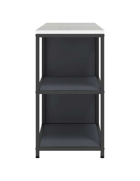 Set di Stoccaggio per Cucina 2 pcs Antracite 150 x 50 x 92 cm
