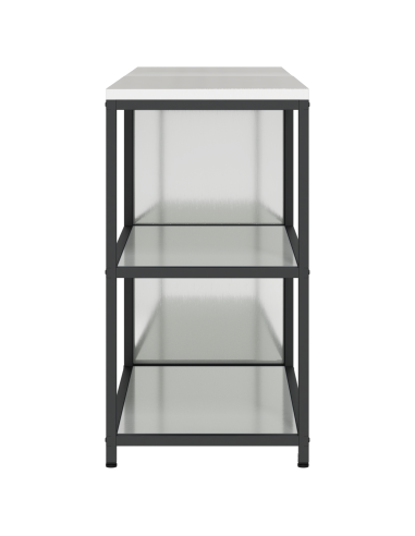 Set di Stoccaggio per Cucina 2 pcs Argento Acciaio zincato