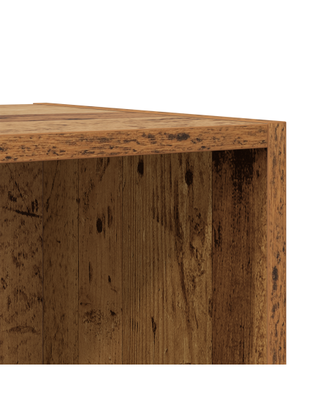 Set mobile TV 2 pcs Legno antico 37 x 37 x 142.5 cm
