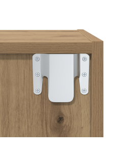 Set mobile TV 4 pcs Rovere artigianale 37 x 37 x 107,5 cm 2