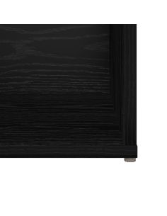 Set mobile TV 3 pcs Rovere Nero 37 x 35 x 107,5 cm 2