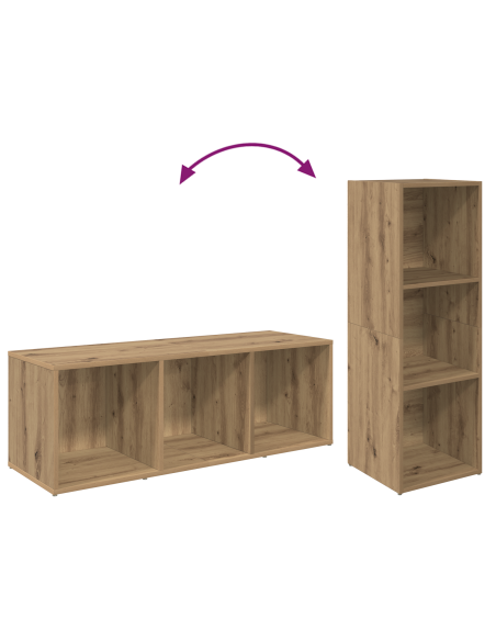 Set mobile TV 3 pcs Rovere artigianale 37 x 35 x 107,5 cm