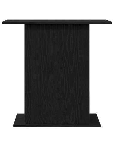 Supporto per Acquario Rovere Nero 75x36x72,5 cm in Legno Aggregato