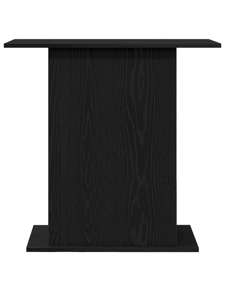 Supporto per Acquario Rovere Nero 75x36x72,5 cm in Legno Aggregato