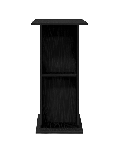 Supporto per Acquario Rovere Nero 75x36x72,5 cm in Legno Aggregato