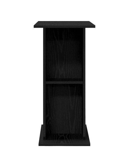 Supporto per Acquario Rovere Nero 75x36x72,5 cm in Legno Aggregato