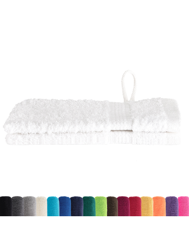 Asciugamano per Ospiti SOLUND Bianco 550 gsm