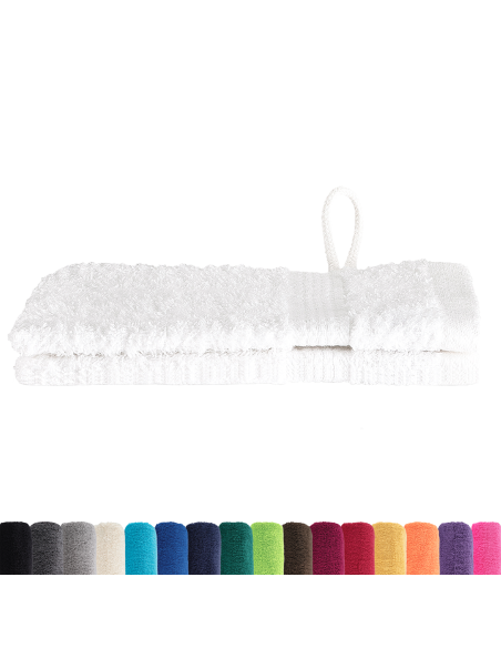 Asciugamano per Ospiti SOLUND Bianco 550 gsm