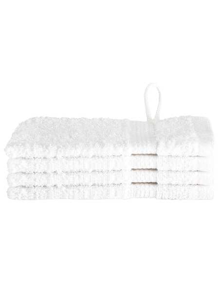 Fazzoletti 4 pcs Bianco 15 x 21 cm Cotone