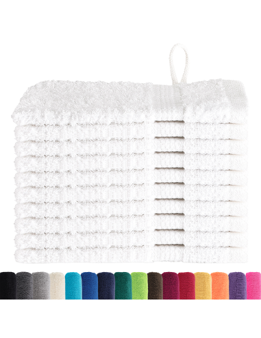 Asciugamano per Ospiti SOLUND Bianco 550 gsm