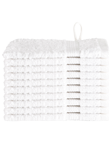 Asciugamano per Ospiti SOLUND Bianco 550 gsm