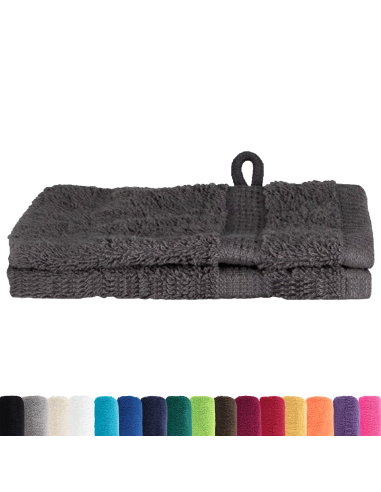 Asciugamano per Ospiti SOLUND Antracite 550 gsm