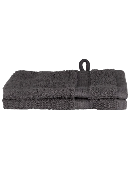 Fazzoletti 2 pcs Antracite 15 x 21 cm Cotone