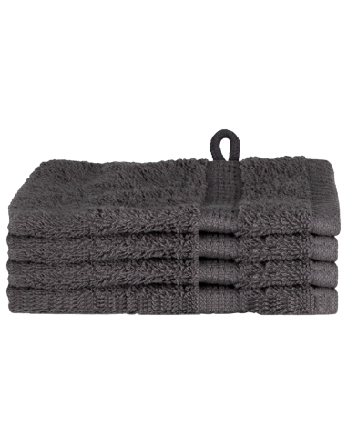 Asciugamano per Ospiti SOLUND Antracite 550 gsm