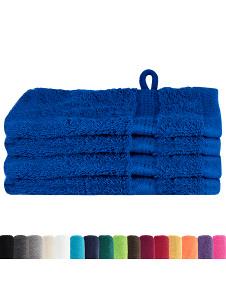Fazzoletti 4 pcs Blu 15 x 21 cm Cotone