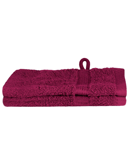 Fazzoletti 2 pcs Bordeaux 15 x 21 cm Cotone