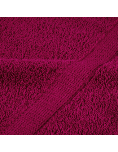 Asciugamano per Ospiti SOLUND Bordò 550 gsm