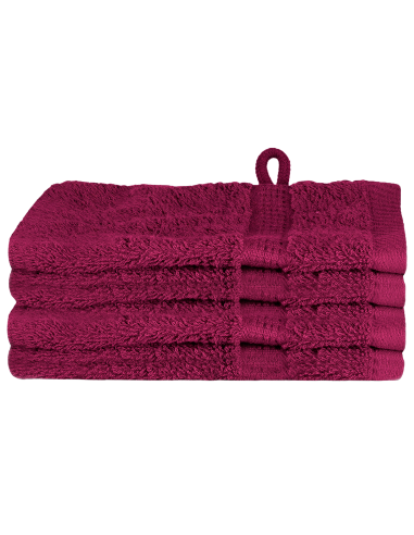 Asciugamano per Ospiti SOLUND Bordò 550 gsm