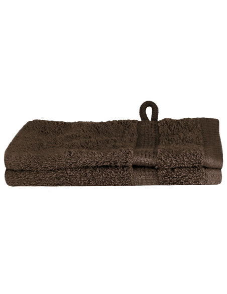 Fazzoletti 2 pcs Marrone 15 x 21 cm Cotone